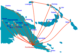 ニューギニア航空の国内線